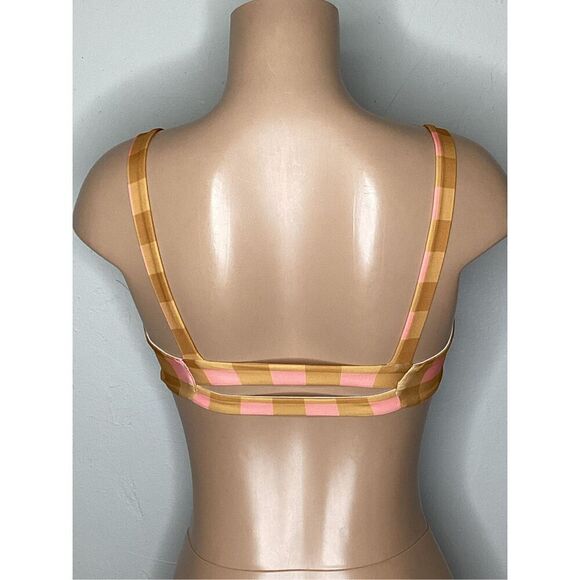 New. L*SPACE gingham bikini top. Small. - Picture 6 of 8
